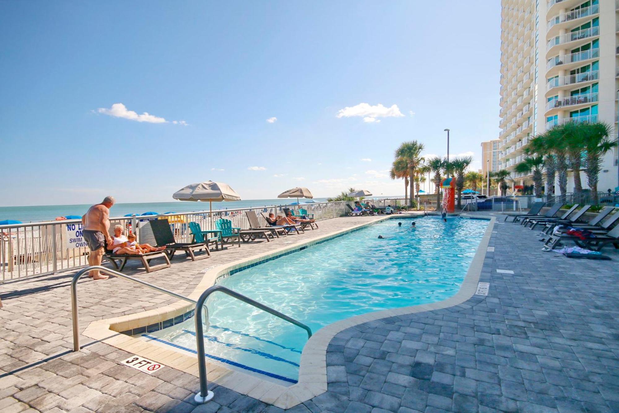 Stunning Oceanfront King Suite On 18Th Floor Centrally Located Myrtle Beach Exterior photo