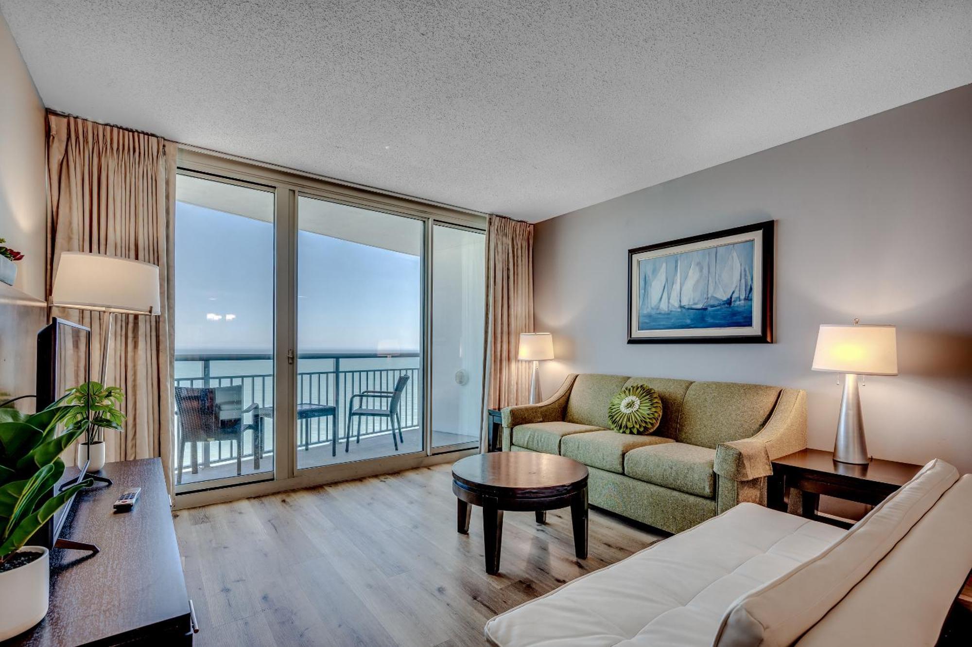 Stunning Oceanfront King Suite On 18Th Floor Centrally Located Myrtle Beach Exterior photo